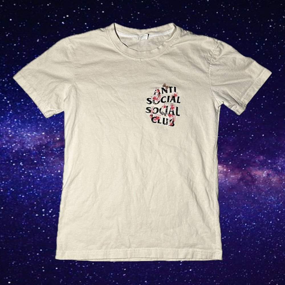 White Anti Social Social Club T Shirt